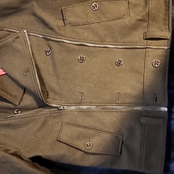 Affliction Men's 2XL Skull Peacoat - Picture 8 of 16